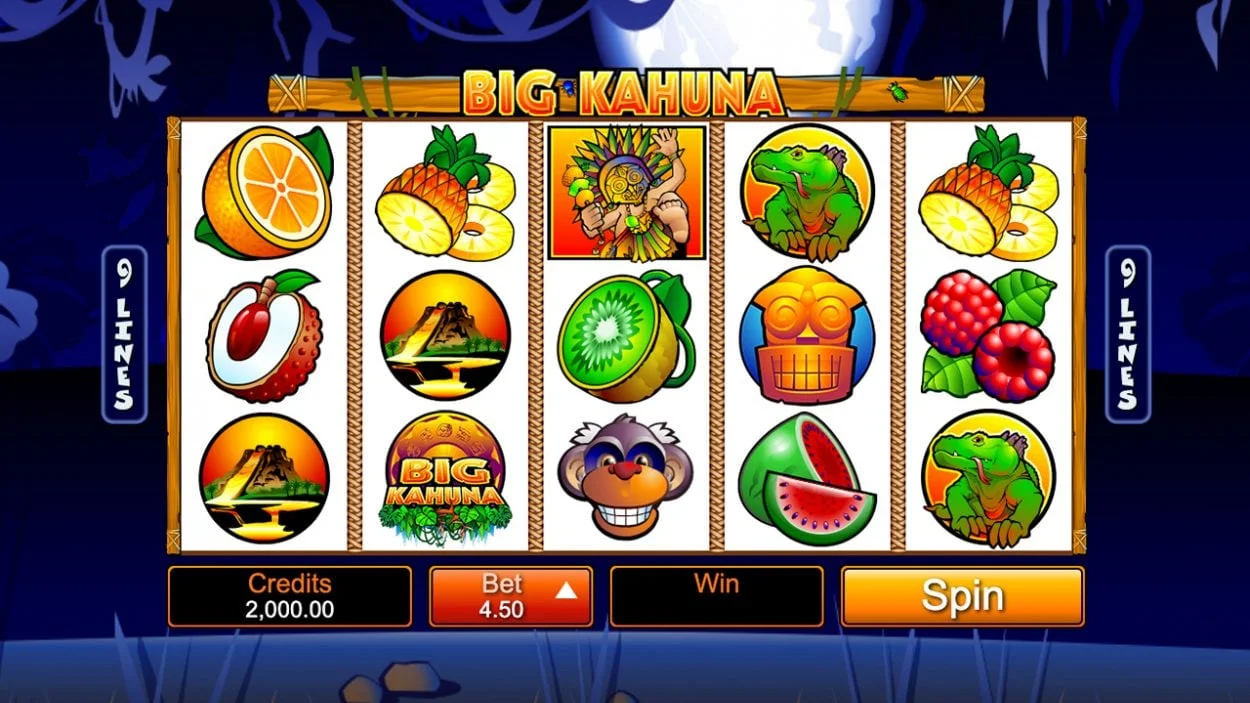 Big Kahuna слоты 1win 