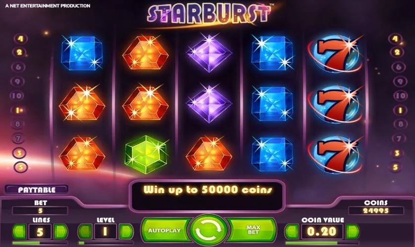 Starburst слоты 1win 